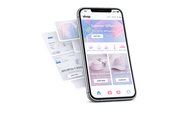 mobile shop template