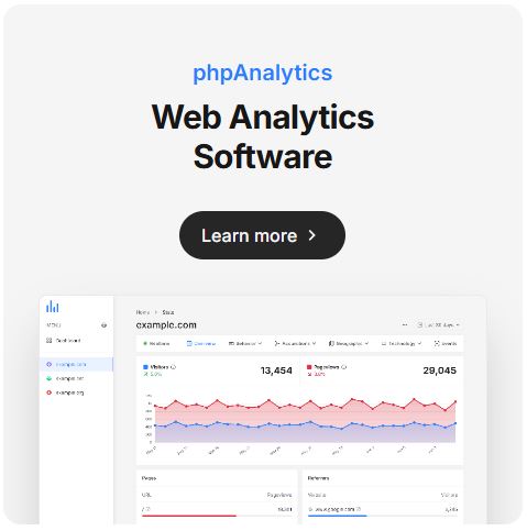 phpAnalytics preview phpAnalytics preview