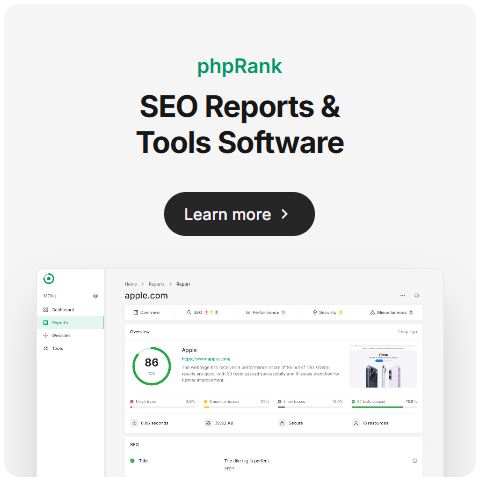 phpRank preview of what can do