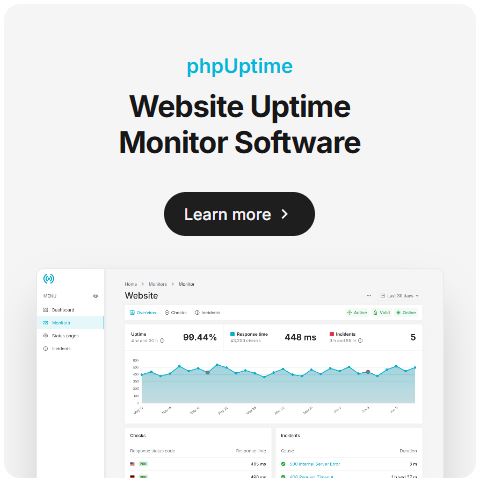 phpUptime preview of what can do