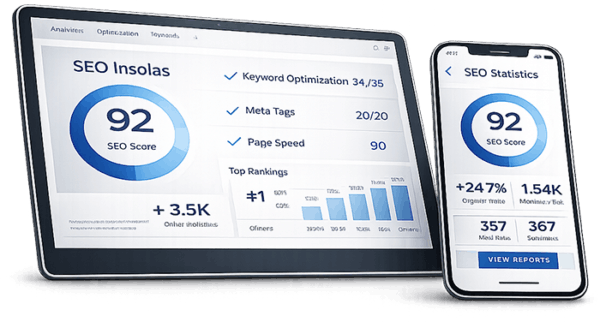 SEO optimization for desktop and mobile.